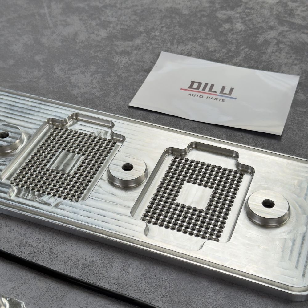 le billet doux トレートップ　ビエドゥー　蓋のみ 12 valve and 24 valve Billet Tappet Cover with two breather